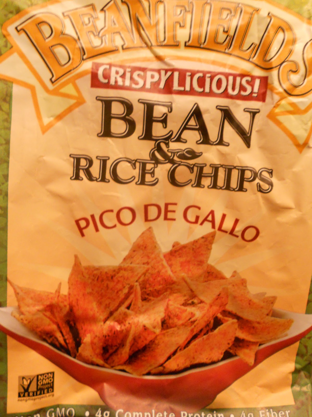 Czech Vegan (in America) Beanfields Crispylicious Bean & Rice Chips Review