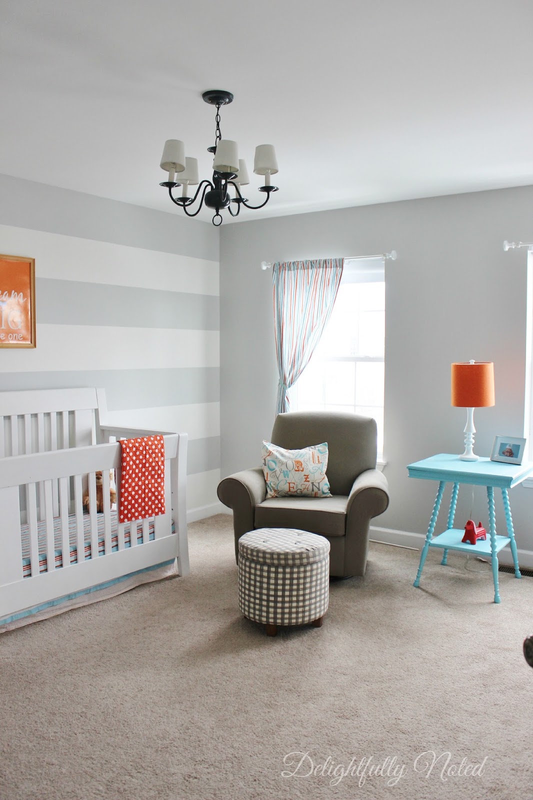 Our Nursery Reveal....Again Delightfully Noted