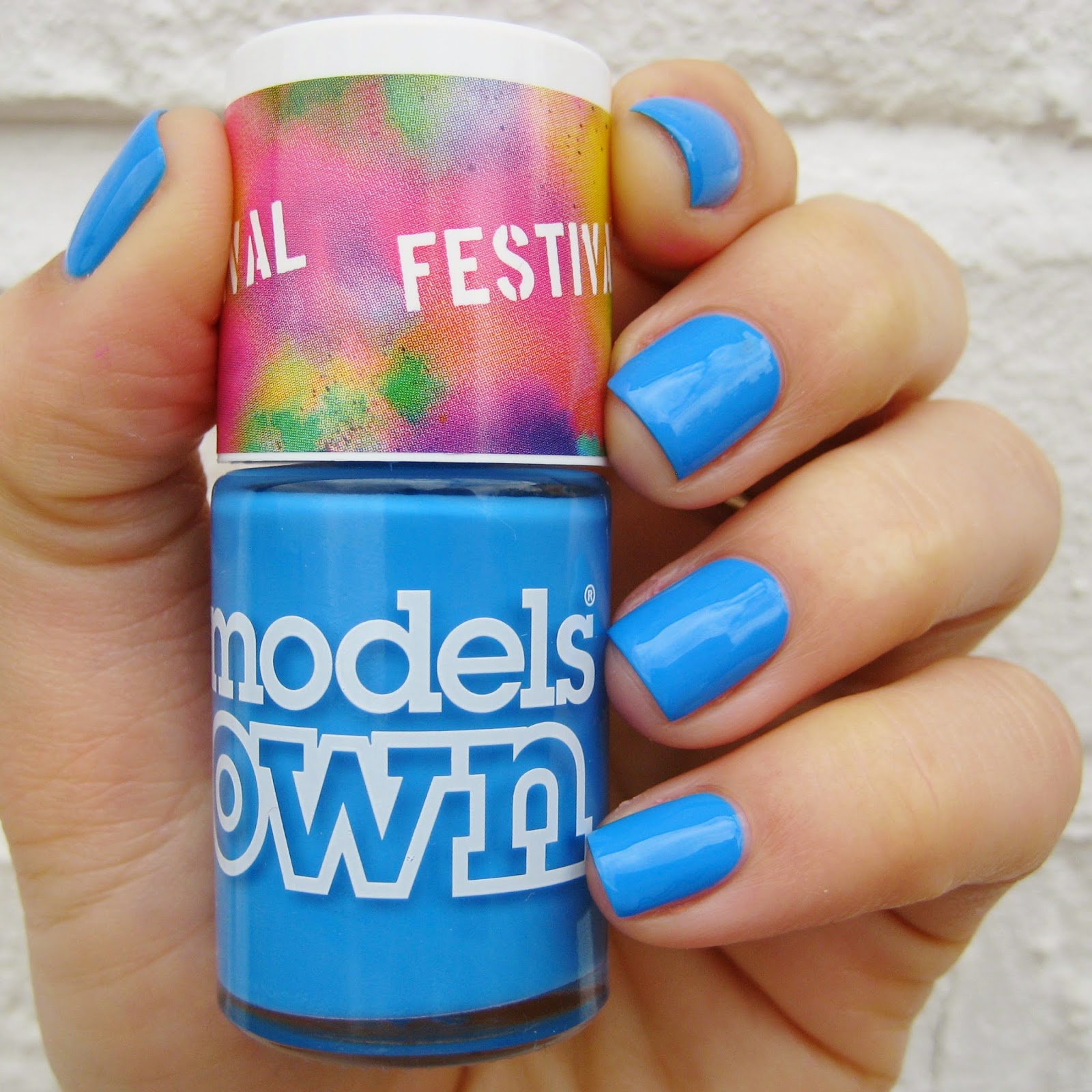 Models Own Festival Nail Polish Blue Skies