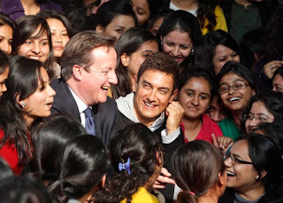 Pics: Aamir Khan meets British Prime Minister David Cameron