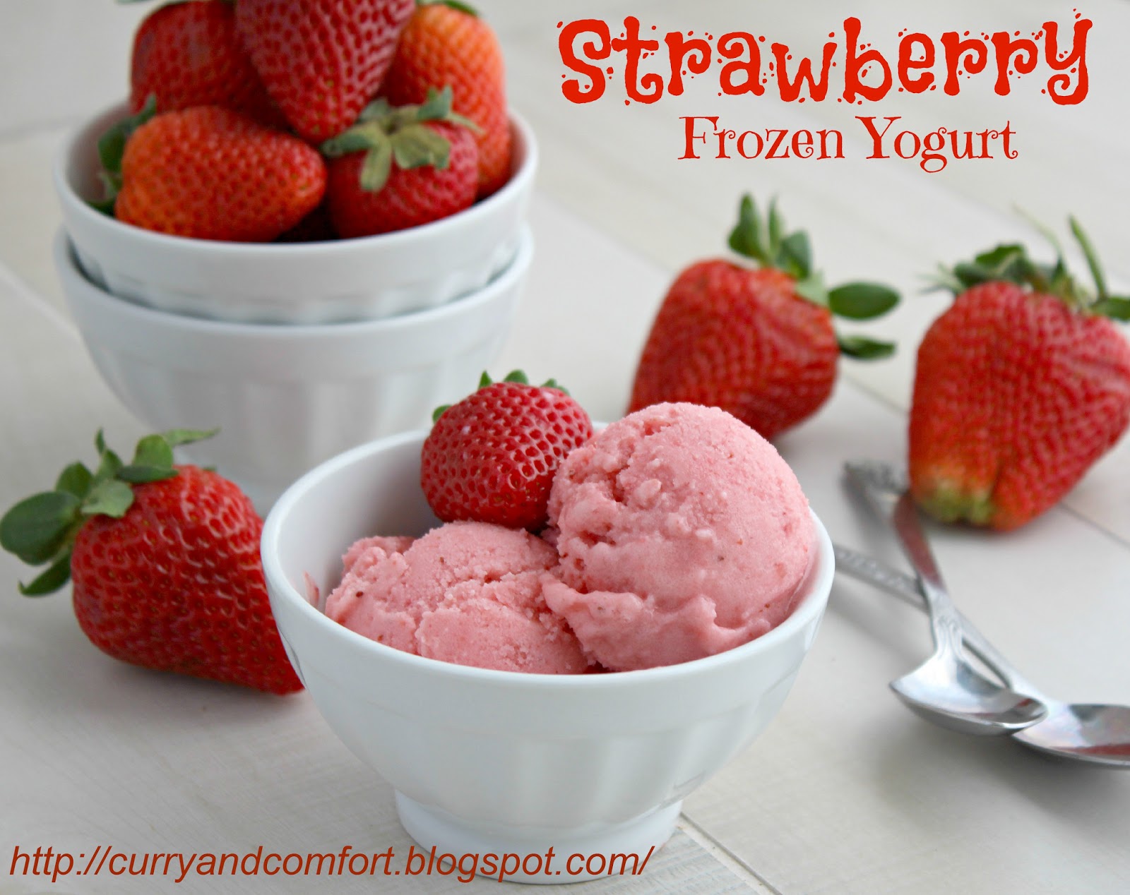Kitchen Simmer: Strawberry Frozen Yogurt