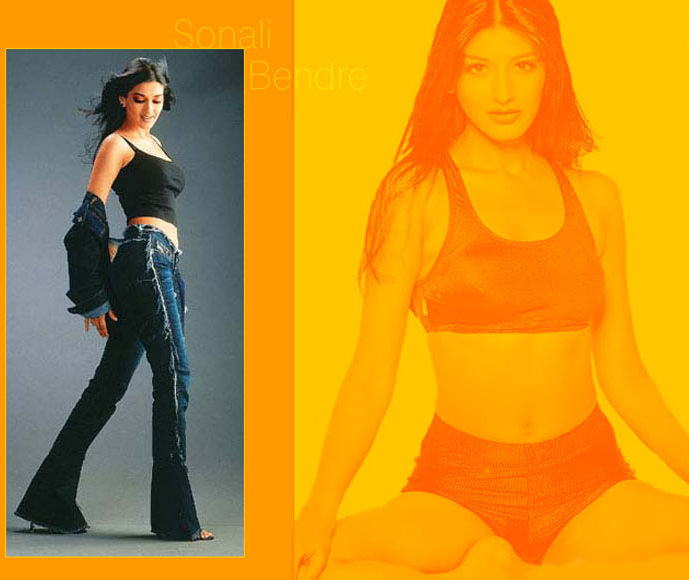 sonali bndre hot hd wallpaper