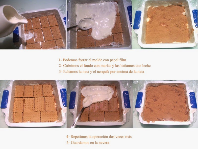 Tarta Con Galletas María (pastineus)
