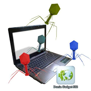 Malware menginfeksi komputer Malware menginfeksi komputer