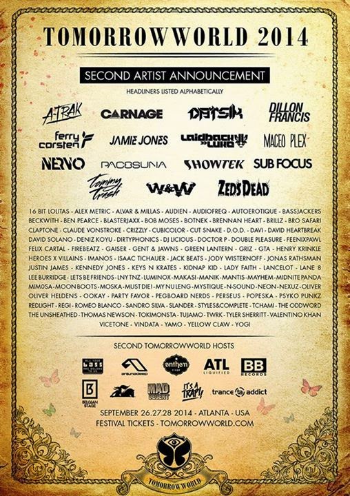 Anjunadeep at TomorrowWorld 2014