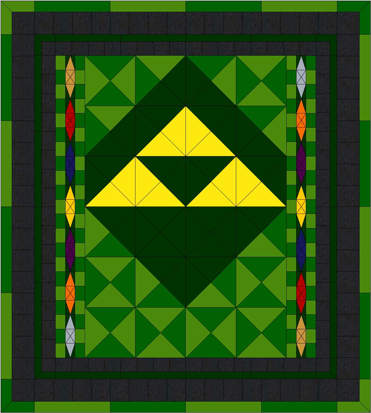 Quilting on a Whim Up Next the Legend of Zelda Quilt