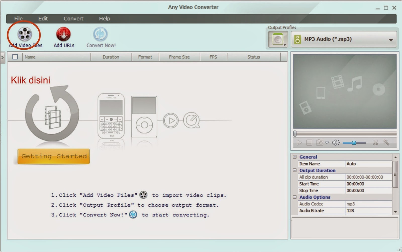 Cara Convert Video jadi MP3 Tempat Tutorial