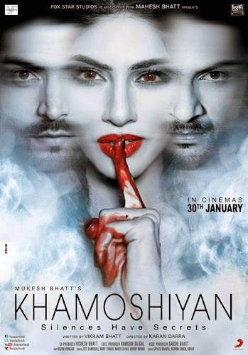 Khamoshiyan (2015) Movie Poster No. 3 Khamoshiyan (2015) Movie Poster No. 3