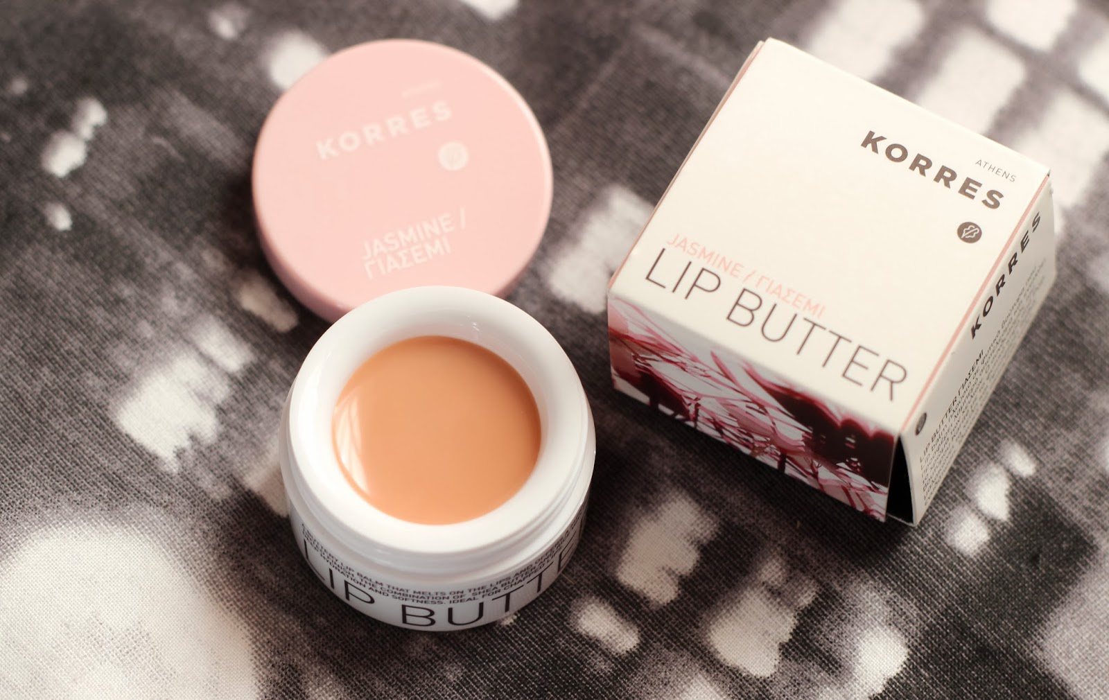 SimplySteadman Korres lip butter in jasmine