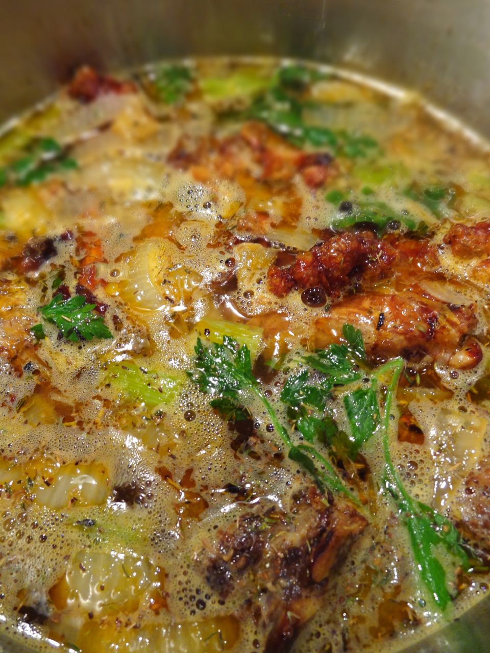 Scrumpdillyicious Gordon Ramsay's Lamb Stock The Bare Bones