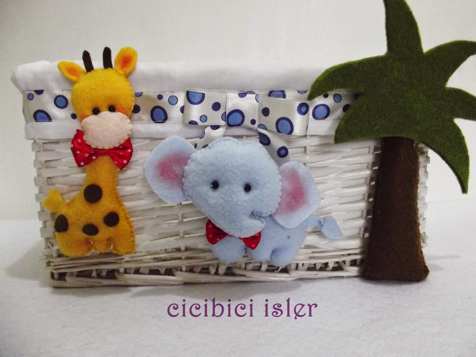 cicibici isler Bebek Şekeri Sepeti