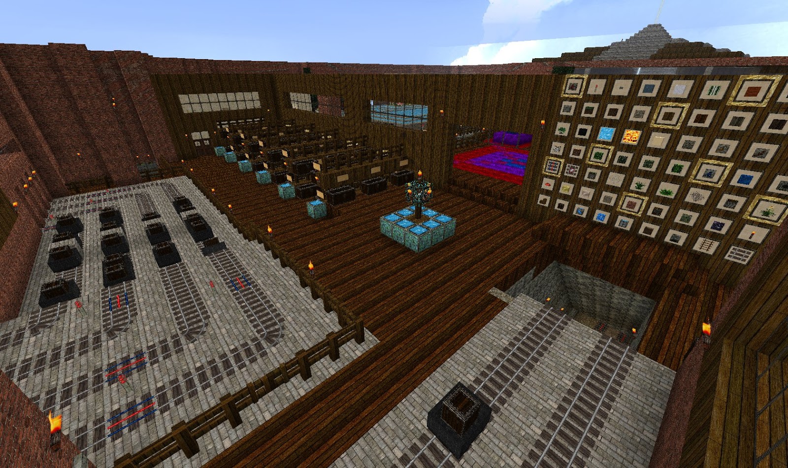 Jd S Gaming Blog Minecraft Creations The Brick Mansion Chapter 3 The Finished Resource Storage Room