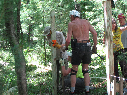 setting posts