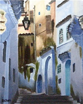 "Alley in Morocco" - 8 x 10
