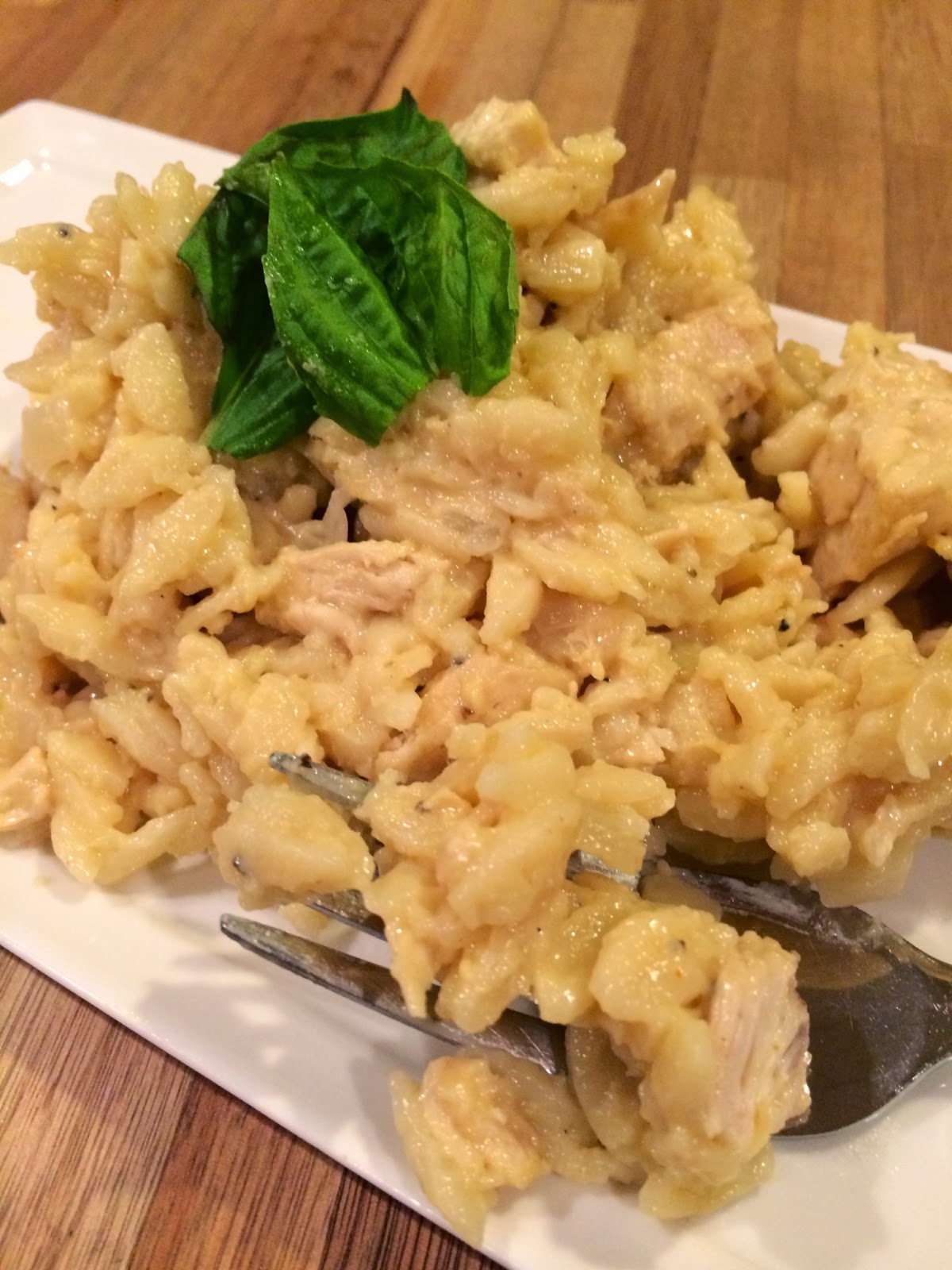 Dream Home Cooking Girl This cheesy, chicken orzo bake is fantastic