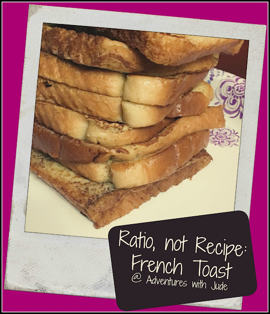 Adventures with Jude A Lesson in Proportions (F is for French Toast)