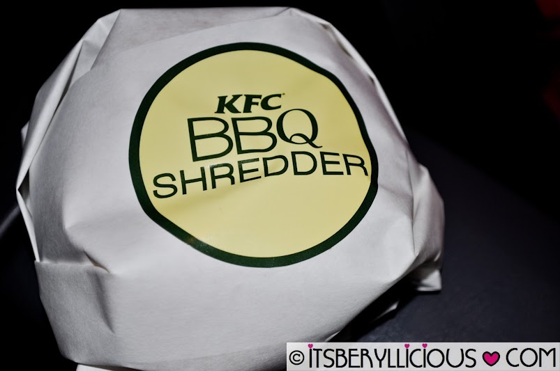 KFC BBQ Shredder Shred the Usual Sandwich! BERYLLICIOUS A Food