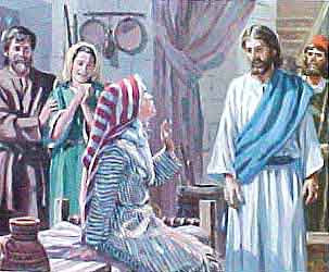 Cristo en casa de suegra de Pedro