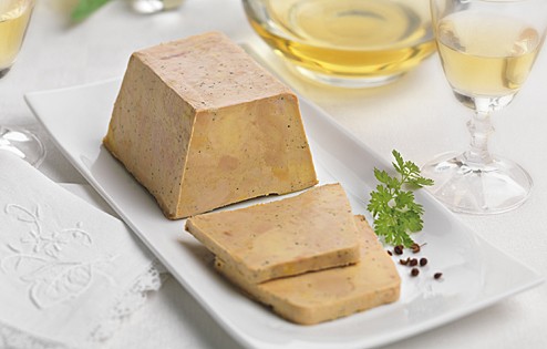Terrine de foie gras de canard au jurançon
