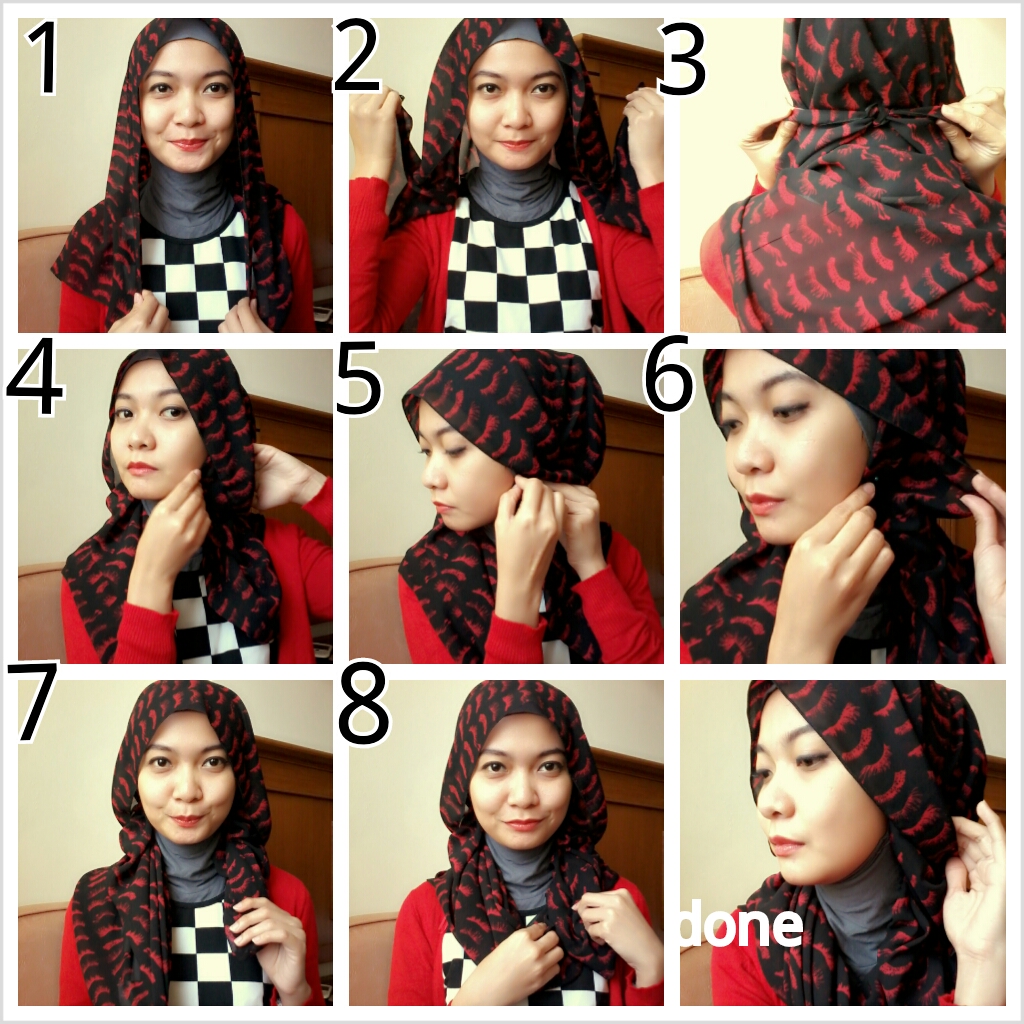wardrobe and me Square Hijab Tutorial