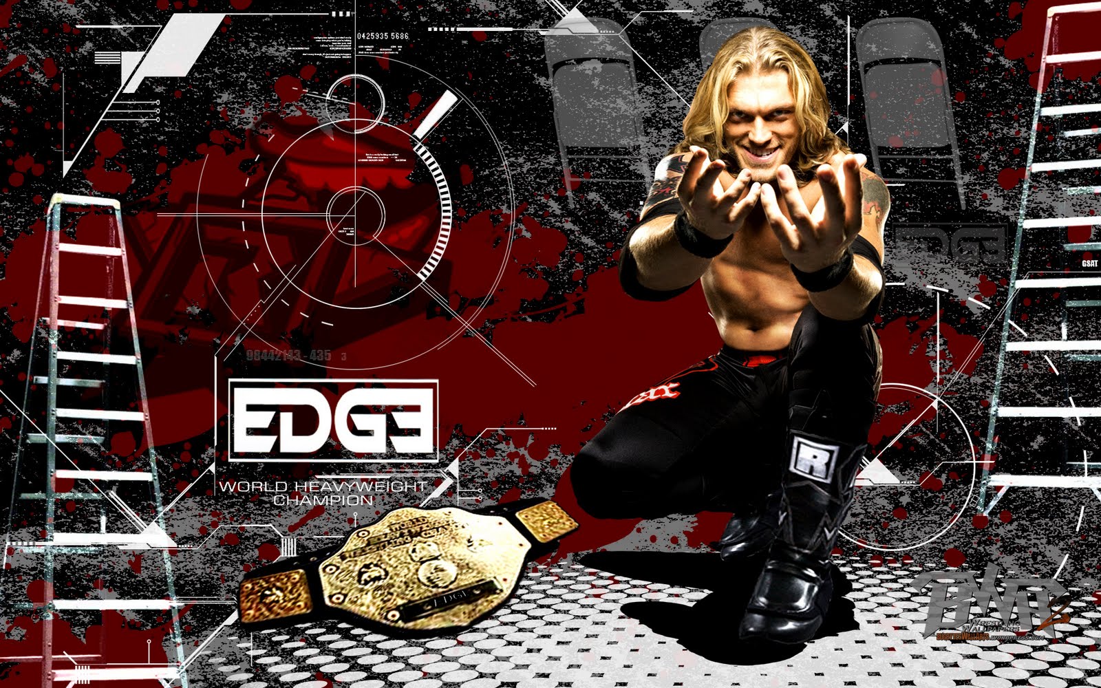 WWE CHAMPS THE RATED R SUPERSTAR EDGE