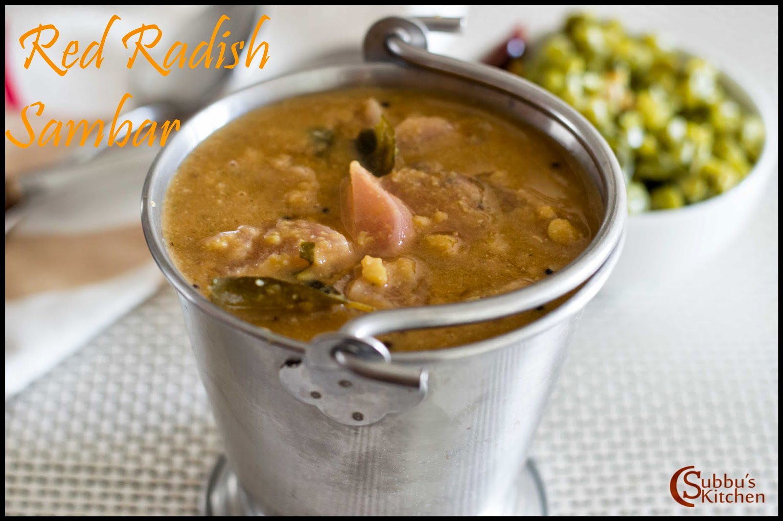 Red Radish Sambar Recipe Red Radish Sambar Recipe