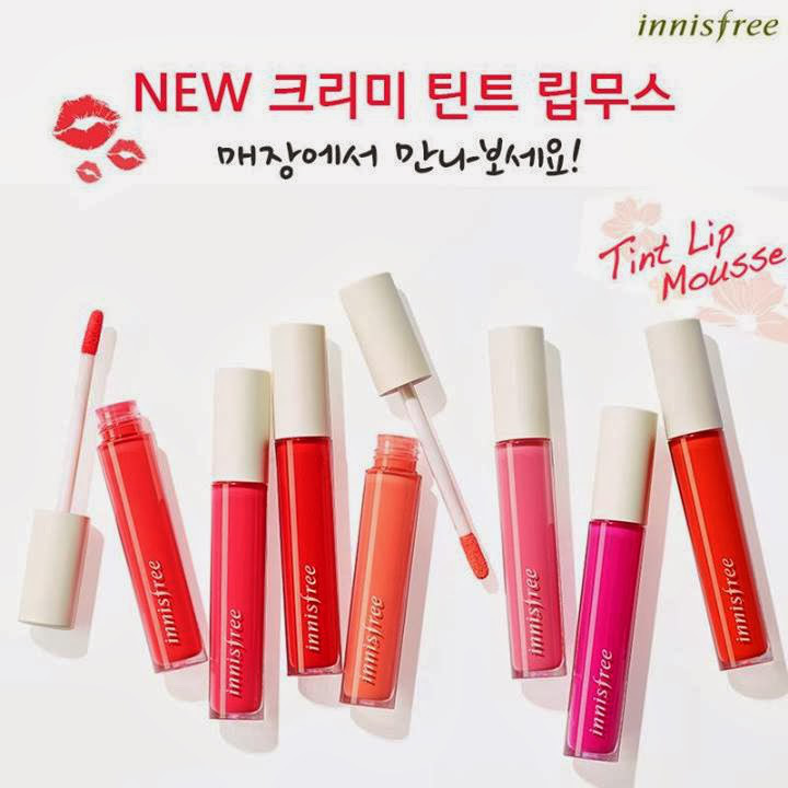 Beauté Universe [REVIEW] Innisfree Creamy Tint Lip Mousse