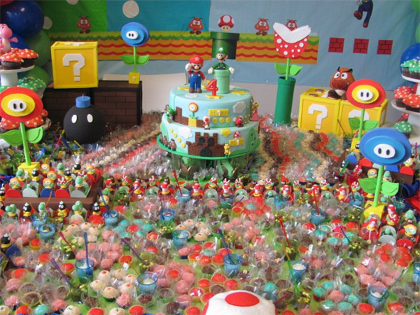 Super Mario Birthday Party Ideas Super Mario Birthday Party Ideas