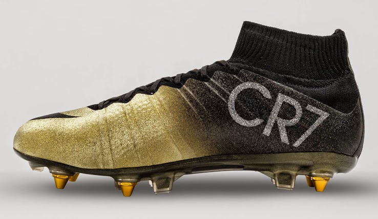 cr7 gold cleats