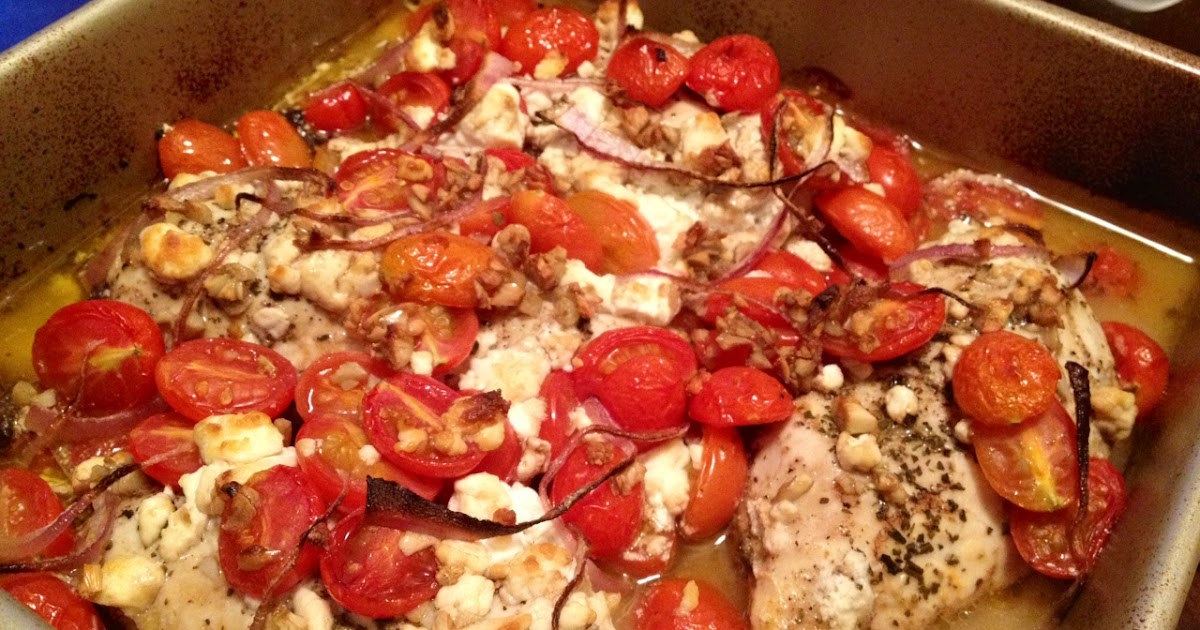 Pineapple Grass Balsamic Vinegar Chicken with Fresh Tomatoes & Goat Cheese