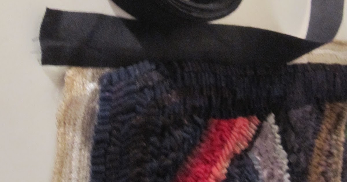TIP for SEWING on BINDING TAPE for HOOKED RUG