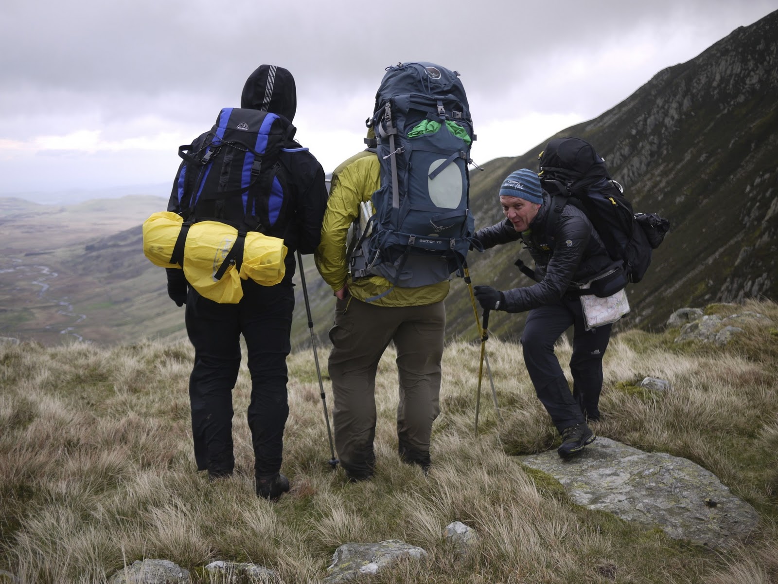 Rob Johnson Mountain Leader Training in Snowdonia