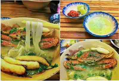 Cuối năm đi ăn bánh canh ghẹ chấm muối ớt xanh, địa chỉ ẩm thực, địa điểm ăn uống