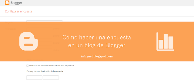 Cómo hacer una encuesta en un blog de Blogger