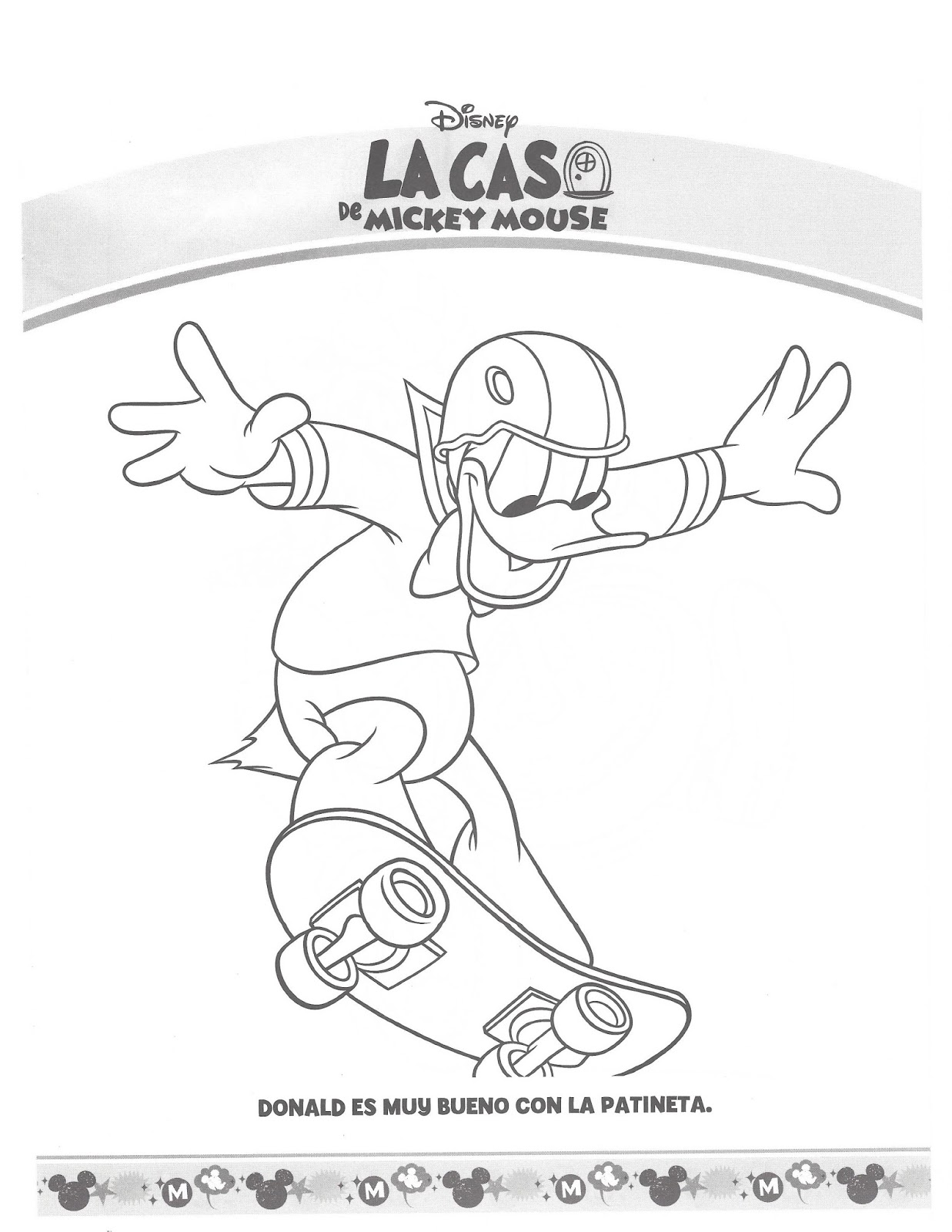 IMAGENES DE MICKEY MOUSE PARA COLOREAR