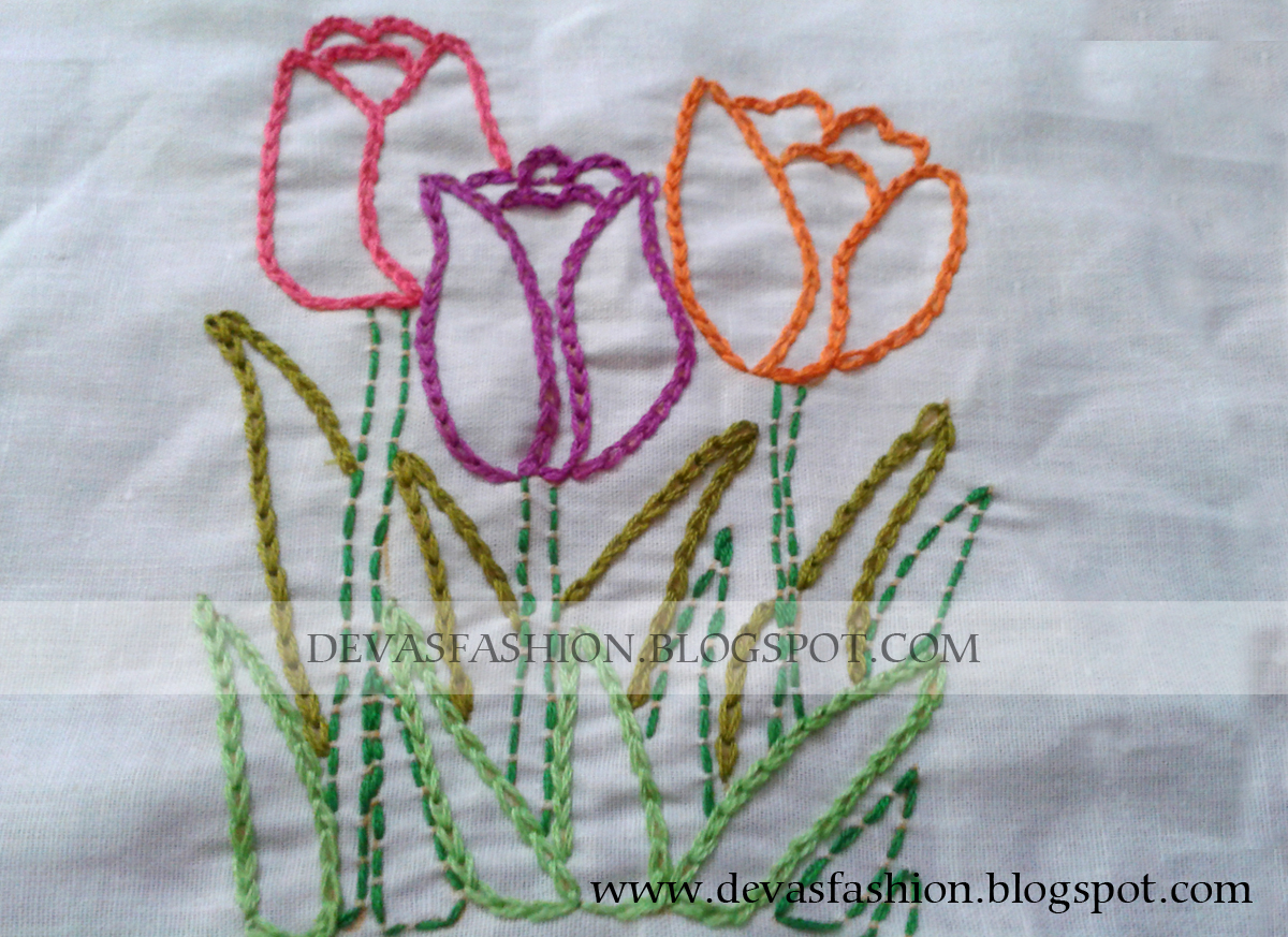 Deva's Fashion Chain stitch