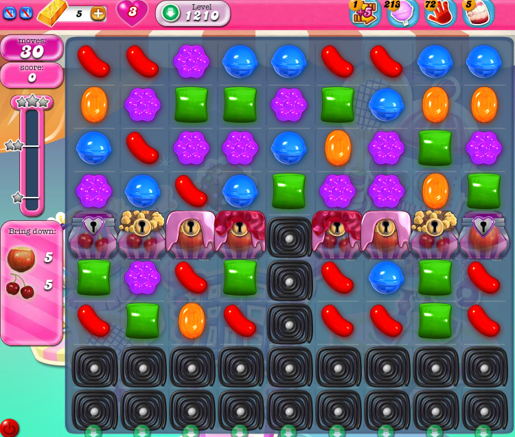 Candy Crush Saga 1210 Candy Crush Saga 1210