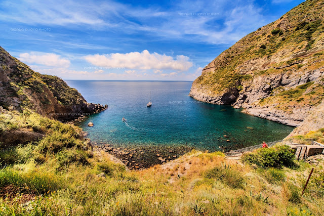 Paesaggi Ischitani, Baia di Sorgeto, Terme Naturali Ischia, Colori mediterranei di Ischia, Scalinata di Sorgeto, Acqua Termale Ischia, Punta Chiarito, Monte di Panza, 