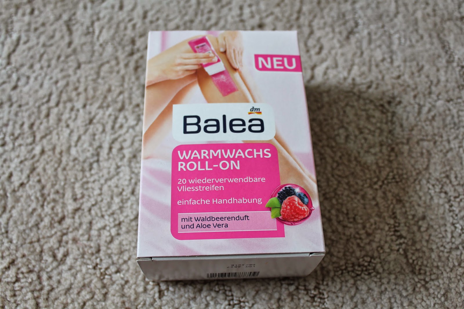 Testlabor Balea Warmwachs Roll On