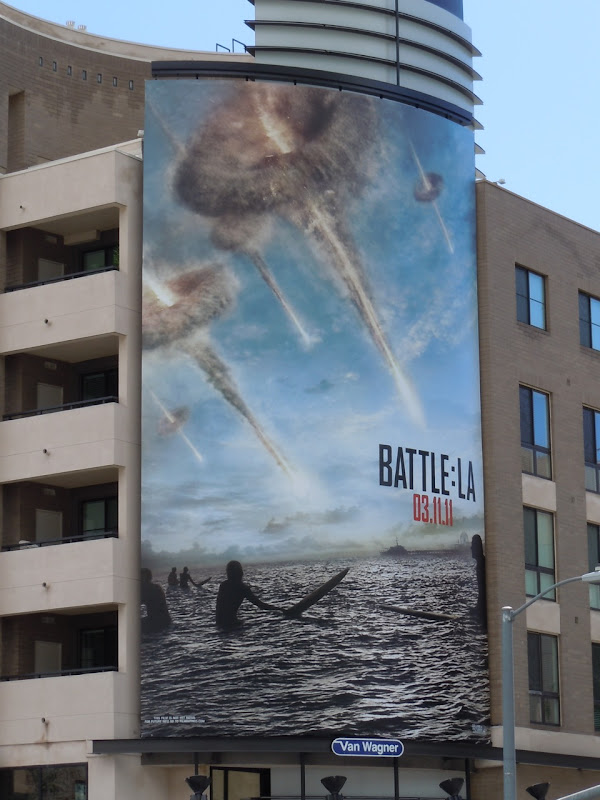 Battle LA surfers billboard