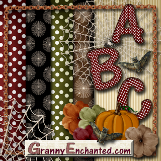 Free Halloween Scrapbooking