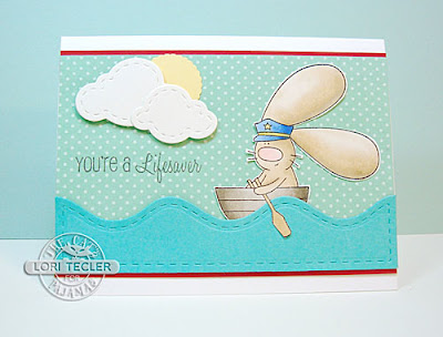 You're a Lifesaver card-designed by Lori Tecler/Inking Aloud-stamps and dies from The Cat's Pajamas