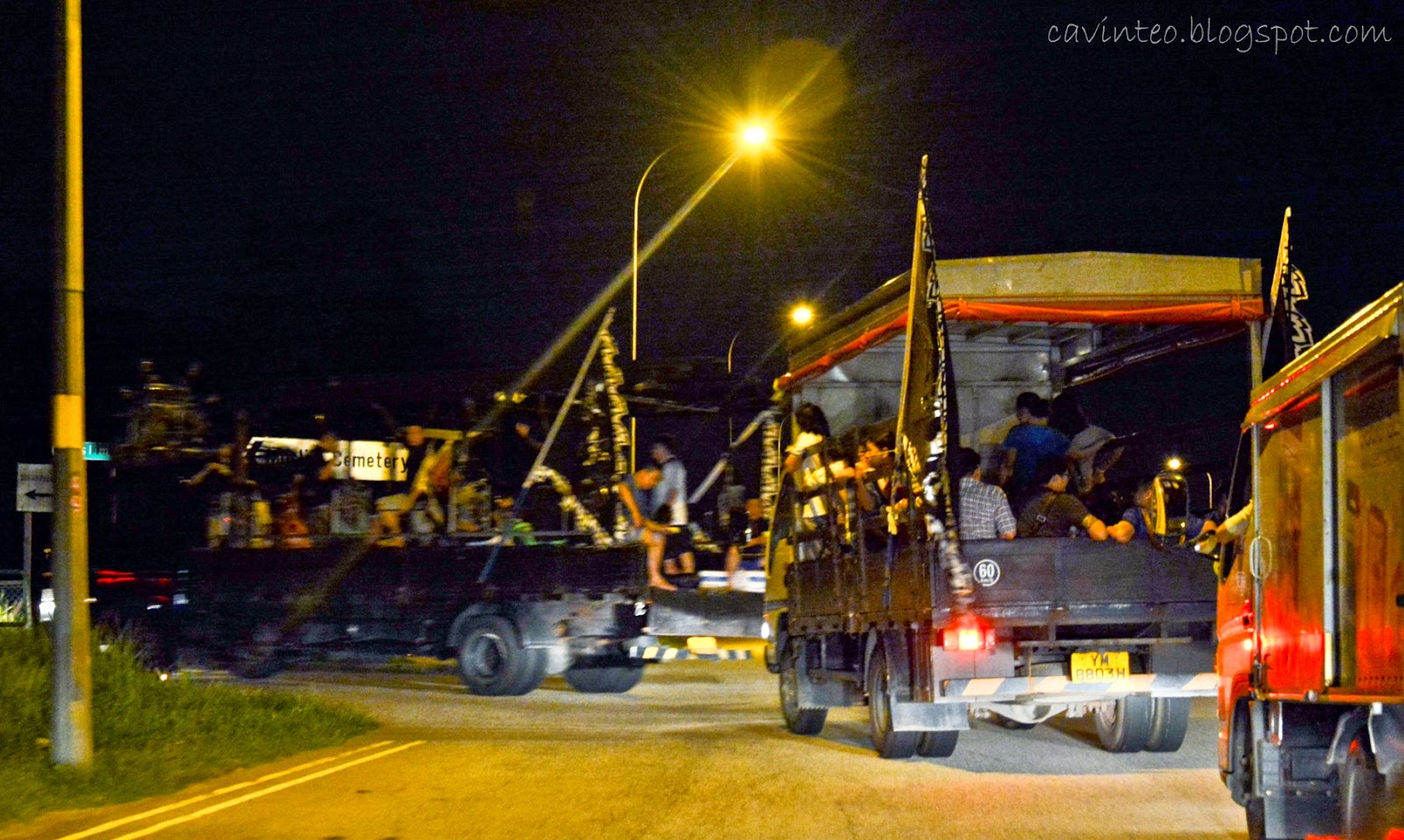 Entree Kibbles: Visiting the Cemetery on Hungry Ghost ...