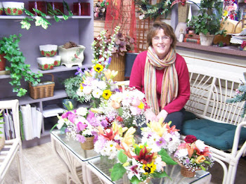 Diane and Recycle Flowers Project