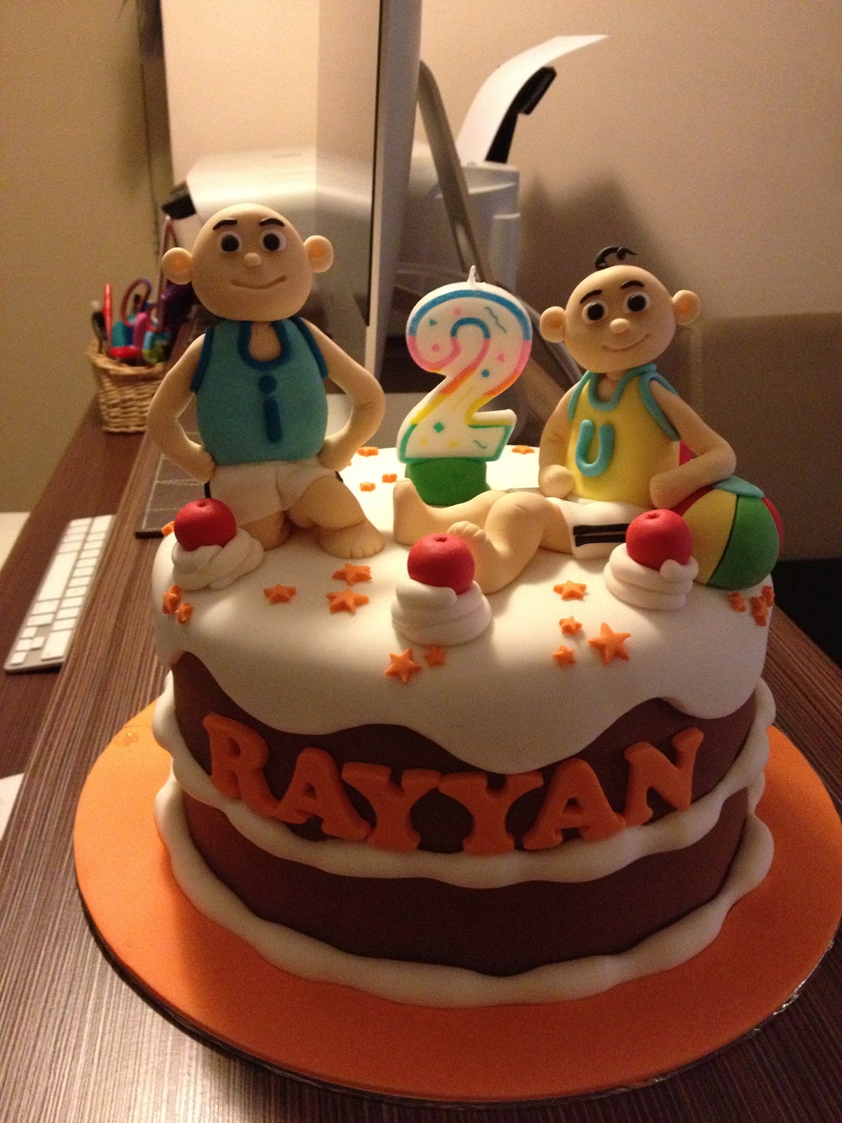 CoMeLiCiOuS: Upin & Ipin Cake