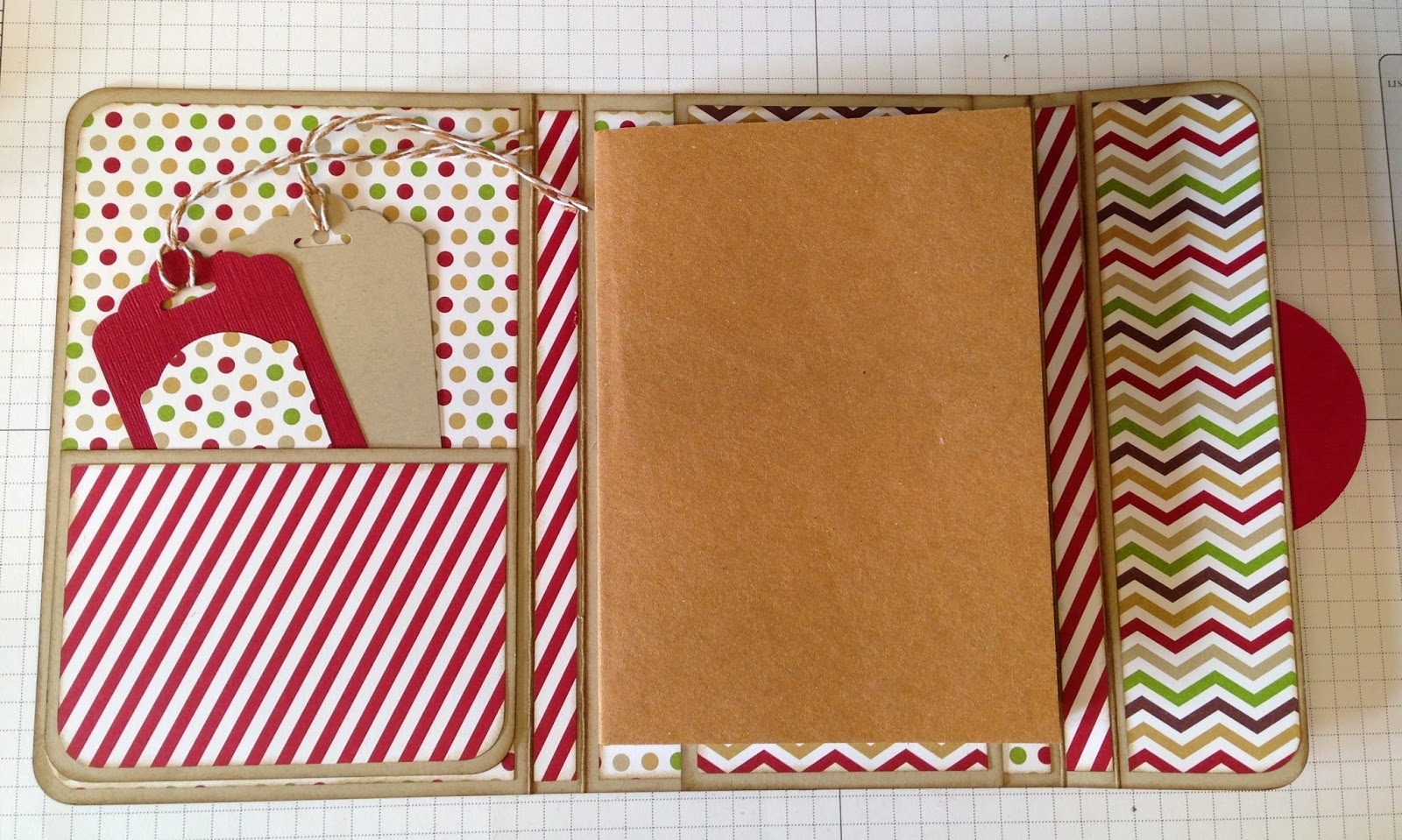 Susibee's Crafty Mess Notebook holder tutorial