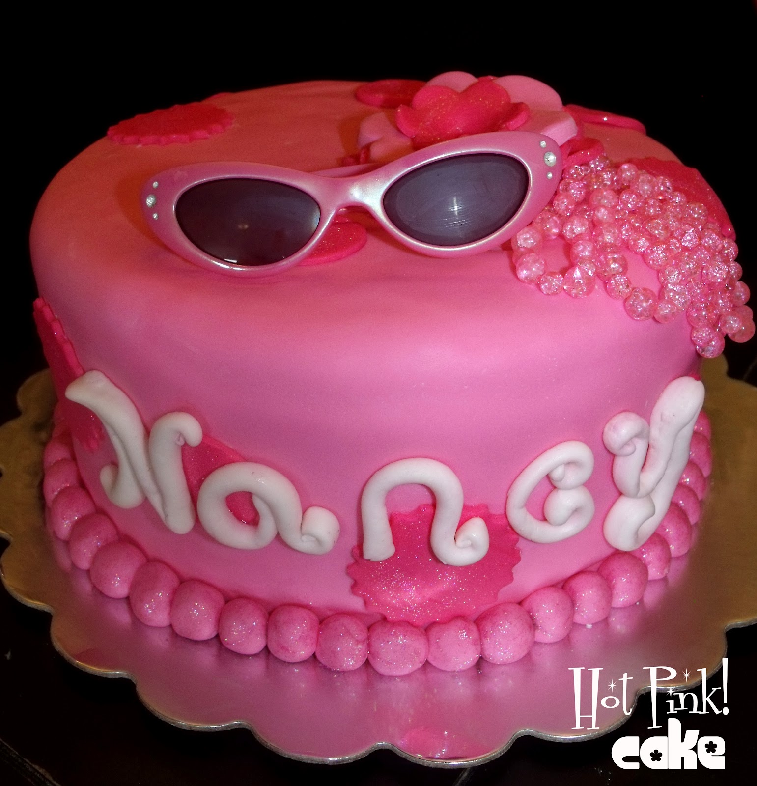 Hot Pink! Cakes: Fancy Nancy Cake