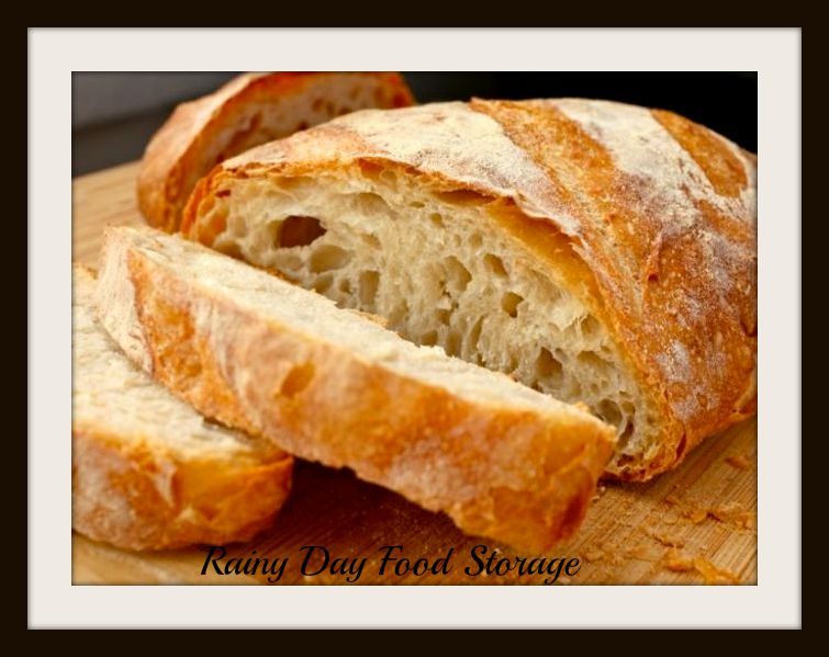 Rainy Day Food Storage NoKnead Bread Mix in a Jar Recipe