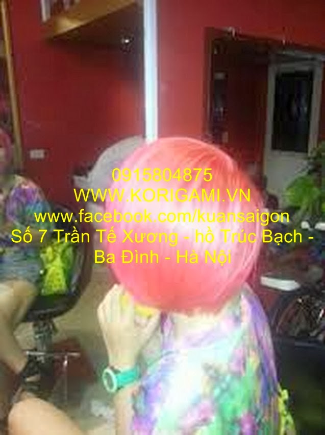 NHUỘM TÓC MÀU HỒNG, NHUỘM TÓC TONE MÀU HỒNG, TÓC MÀU PINK. TÓC MÀU HỒNG PASTEL, NHUỘM TÓC OMBRE, TẠI HÀ NỘI