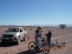 Cycling across the desert